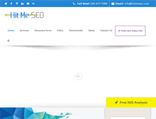 Tablet Screenshot of hitmeseo.com